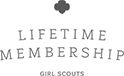 Girl Scouts Lifetime Membership